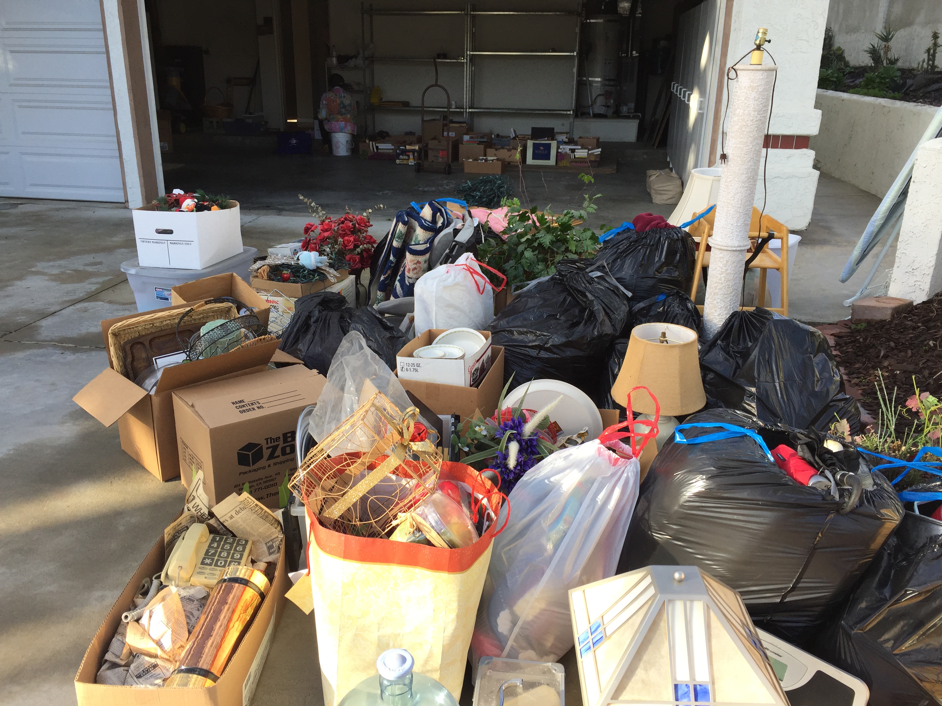 Time to declutter and downsize. Better now than later