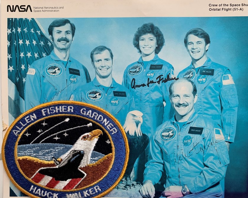 Joe Allen and crew 51-A