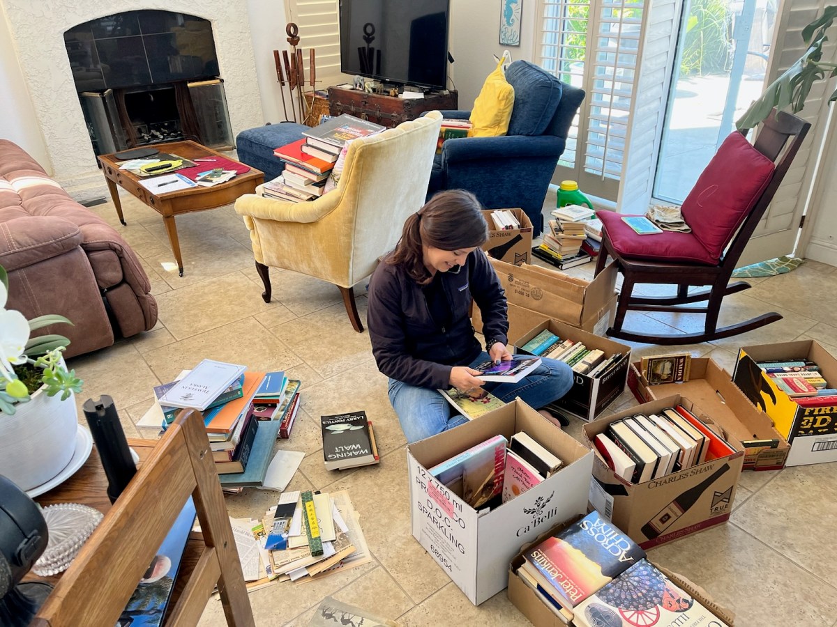 Senior downsizing: Mom’s&nbsp;Books